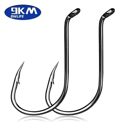 9KM Octopus Fishing Hooks High Carbon Steel 11mm~58mm For Saltwater Freshwater • $13.61