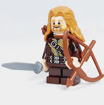 Lego The Hobbit Fili The Dwarf Minifigure 79001 Brown Bow Sword Long Hair Lor036 • $54.99