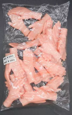 12 Pairs Vinage Plastic Man Doll Hands Bulk Pack Made In Korea • $9.99