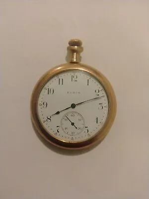 Vintage Elgin Pocket Watch Gold • $100