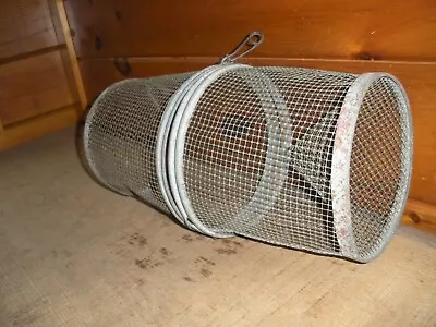 Vintage Wire Mesh Minnow Trap / Good Condition • $25