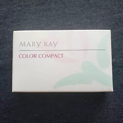 Mary Kay 5455 Color Compact NIB NEW Refillable Powder Perfect Empty Pink Pearl • $9