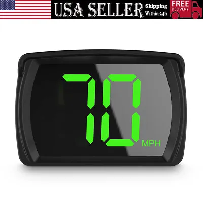$14.89 • Buy HD Universal Car HUD Head-Up Display Digital GPS Speedometer With Speed MPH