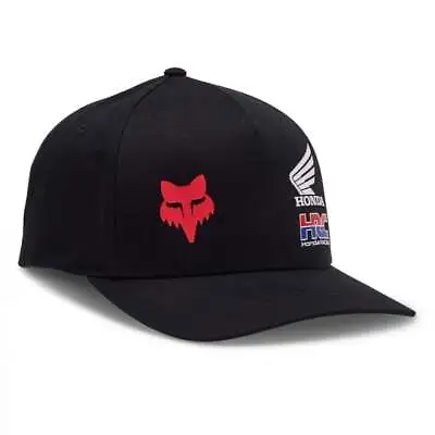 Fox Racing Hat/Cap - HONDA - Flexfit - Black • £40