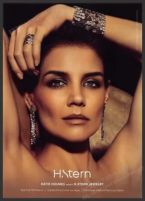 H. Stern Katie Holmes 2010s Print Advertisement 2012 Jewelry Tan Skin Beauty • $11.99