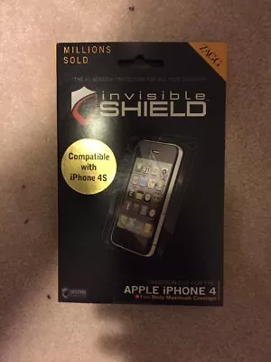 Original ZAGG Invisible Shield Scratch Protection For Apple IPhone 4/4S • $6