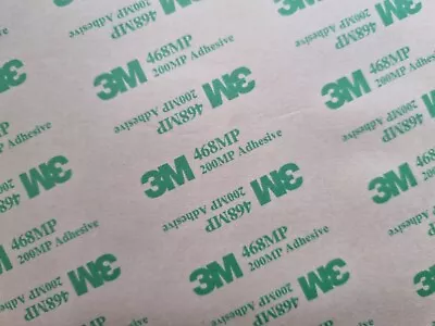 3M™ 468MP Acrylic Double Sided Adhesive Transfer Tape 200MP Sticky Paper Sheets • £2.99