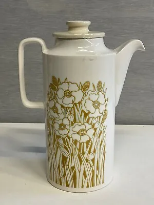 Vintage Hornsea Pottery Fleur Design Large 10 Inch Coffee/tea Pot. • £12.50