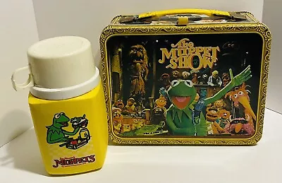 Vintage 1978 The  Muppet Show Metal Lunchbox & Thermos • $50