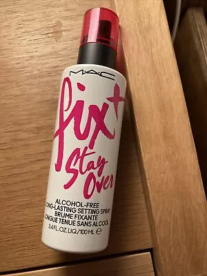 MAC Fix & Stay Over Alcohol Free Long Lasting Makeup Setting Spray 100ml RRP £29 • £10