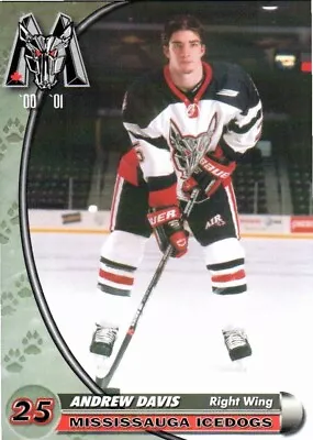 Andrew Davis 2000-01 Mississauga IceDogs • $2