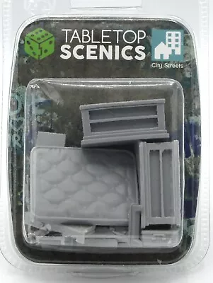 TTCombat DCSRA020 Wasteland Bedroom Accessories (City Streets) Terrain Scenery • $13.50