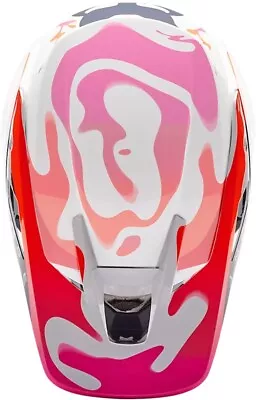 $43.54 • Buy Fox Racing V3 RS RYVR Helmet Visor/Peak White/Navy