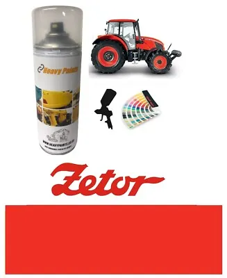 Zetor Tractor Red Enamel High Endurance Paint 400ml Aerosol • £22.99