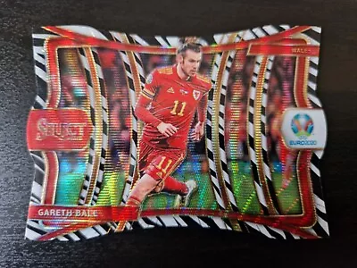 Gareth Bale 2020 Panini Select UEFA Euro Soccer Card Zebra Mezzanine Die-Cut  • £17.50