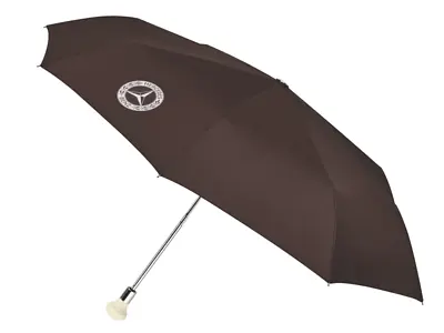 Mercedes-Benz Umbrella 300 SL Brown / Cream B66041533 Genuine New • $78.85