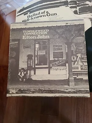 ELTON JOHN LP Tumbleweed Connection 1970 UNI 73096 EX Vinyl With Booklet • $18