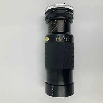 Tamron Adaptall 2 CF Telephoto Macro 80-210mm Lens • £12