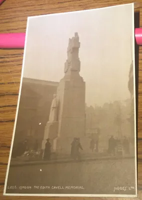 Vintage Postcard Real Photo RPPC WW1 London Edith Cavell War Memorial JudgesL256 • £2.99