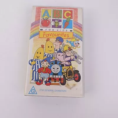 ABC KIDS Favourites VHS Video Tape 1997 Brum / Johnson And Friends Noddy + MORE • $15