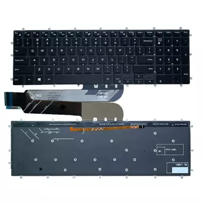 US Version Keyboard Dell Inspiron 15-7566 5567 7567 5565 5570 7577 P65F(White) • $52.79