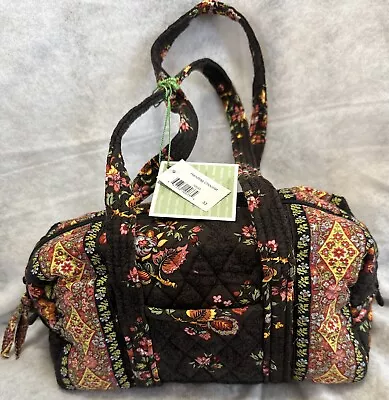 NWT Vera Bradley Retired Chocolat Handbag 10” X 8” • $29