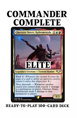 Ghyrson Starn Kelermorph ELITE Death By 1000 Pings Magic MTG Commander Deck • $329.99