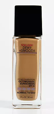 Maybelline Fit Me Dewy + Smooth Liquid Foundation #130 BUFF BEIGE • $7.99