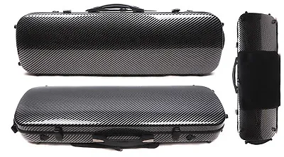 4/4 Violin Case Mixed Carbon Fiber Hard Case Light 2.1kg Music Sheet Bag • $135