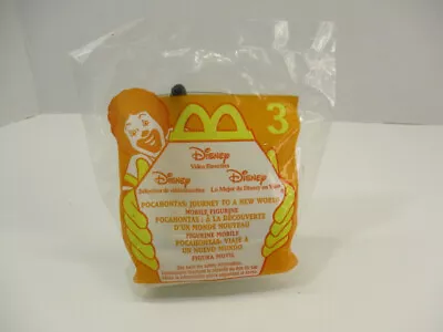 NEW - McDonald's Happy Meal Toy POCAHONTAS # 3 W/ Base 1998 - Sealed NOS • $3.27