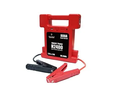 $341.97 • Buy Heavy Duty Battery Jump Starter Super Compact 24000mAh 12/24V Switchable W/Lamp
