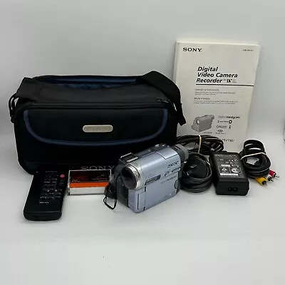 Sony Digital Video Camera Rocorder Handy Cam MiniDV DCR-TRV19E + Sony Carry Bag • $150