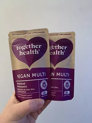 Together Health Vegan Multivitamin - 60 Capsules • £8