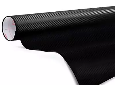 3M Di-Noc Carbon Fiber Matte Black Vinyl Car Wrap Film Sheet Roll -...  • $39.82