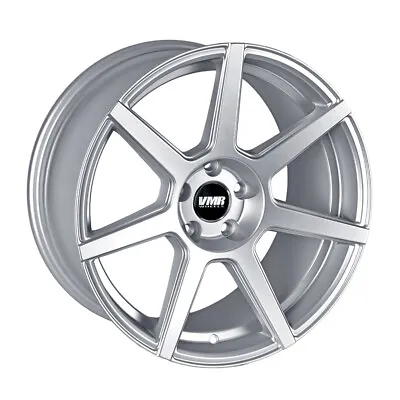 (1) 19  VMR Wheels V706 19x8.5 Et45 +45 Offset 5x112 57.1mm Bore | Hyper Silver • $124.99