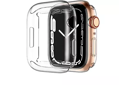 For Apple Watch Series 6/7/8/SE/9 Case IWatch Screen Protector 38/41/42/44/45/49 • £1.99