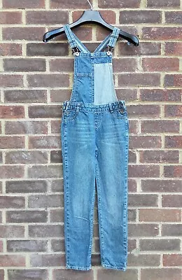 £3.99 • Buy Girls Dungarees Age 9-10 Years From Lc Waikiki Blue Denim