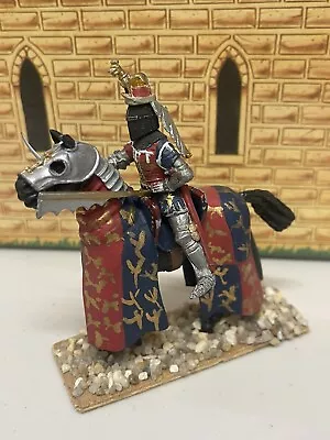 Highly Detailed Mounted Medieval Mounted Knight Metal Soldier - Tradition? • $34.99