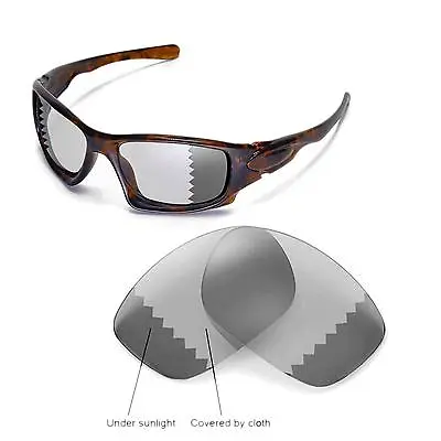 New Walleva Polarized Transition/Photochromic Lenses For Oakley Ten Sunglasses • £20.72
