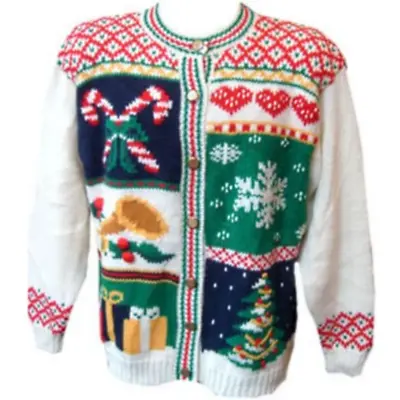 Ugly Christmas Sweater Tacky XMAS Holiday Party Sweatshirt Vest Chosen At RANDOM • $9.93