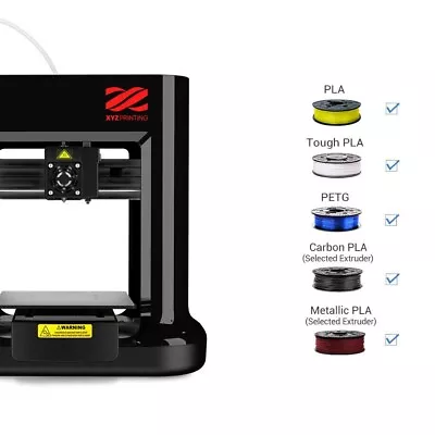 NEW XYZprinting Da Vinci Mini W Compact BLACK 3D Printer • $130