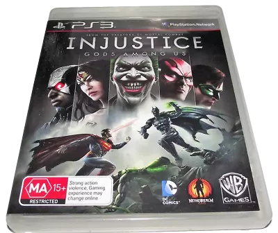 Injustice: Gods Among Us Sony PS3 • $9.90