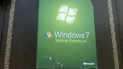 Microsoft Windows 7 Home Premium Upgrade Designed For Windows Vista W/ Key • $22