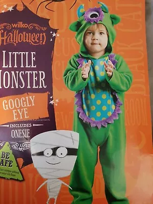 Halloween Costume Monster Toddler Baby 12-18 • £9.99