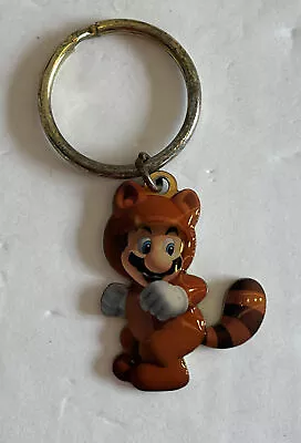 Super Mario 3D Land Tanooki Mario Gamestop Promo Keychain Keyring Nintendo 2011 • $1.99