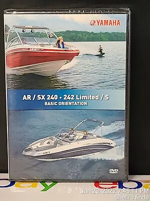 Yamaha Ar / Sx240 242 Limited / S  Basic Boat Orientation DVD 2010  New Sealed  • $10.87