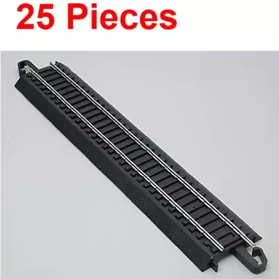 NEW Bachmann 9  Straight E-Z Train Track (25 Pieces) HO Scale BAC44481 X25 • $49.94