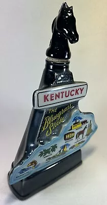 Vintage 1967 Jim Beam  Kentucky The Bluegrass State  Decanter Bourbon Whiskey • $24.97