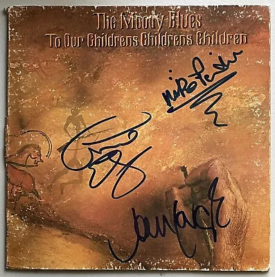 The Moody Blues Signed Vinyl LP To Our Childrens Graeme Lodge Pinder JSA • $899.99