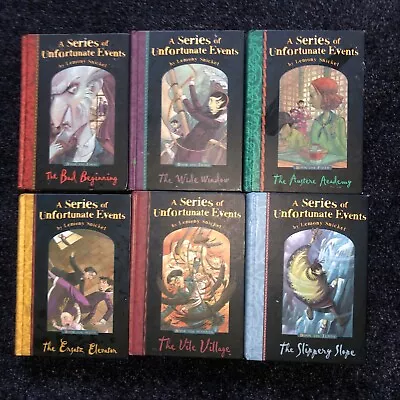 £17.99 • Buy A Series Of Unfortunate Events Lemony Snicket, Set Includes 1,3,5,6,7,10 Free PP